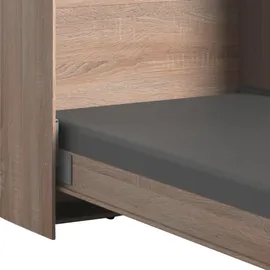 WIMEX Mid.you Schrankbett Wimex Juist Eiche, Metall, Birke, Schichtholz, Höhe ca. 90x200 cm