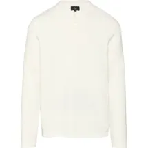 QS Gewaschenes Henley-Longsleeve beige XL
