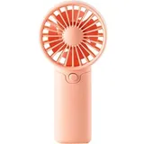 Kleiner, Tragbarer Ventilator Mit 1,5-v-batteriebetrieb, Ideal Für Outdoor-aktivitäten, Reisen, Büro, Camping Und Kurzaufenthalte. (pink)