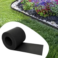GARDENIX Flexible Rasenkante Kunststoff - Rasenbegrenzung & Beetumrandung Rund, Beeteinfassung Kunststoff, UV-Resistent, Wetterbeständig, 10m x 14cm