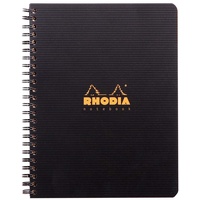 Rhodia 119911C Notizbuch A5, 80 Blatt) 1 Stück schwarz