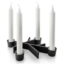eva solo Kerzenhalter Twig Aluminium Schwarz