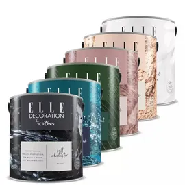 by crown ELLE Decoration 2,5 Liter Premium Wandfarbe Matt für Innen, by Crown - 2.5 l - No. 181 Roof Top