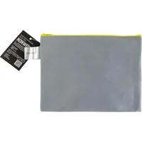 FolderSys Reißverschlussbeutel A6 non-woven-PP opak hellgrau