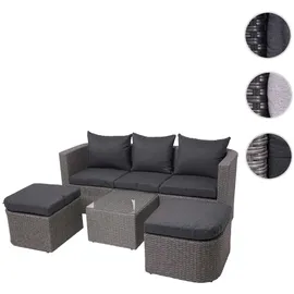 MCW Lounge-Set, grau, Kissen anthrazit