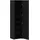vidaXL Highboard 45 x 42,5 x 185 cm Schwarz