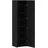 vidaXL Highboard 45 x 42,5 x 185 cm Schwarz