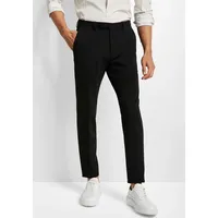 Cinque Anzughose "CIMONOPOLI", Herren, Gr. 106, S-Gr, schwarz, Web, Obermaterial: 48% Polyamid, 42% Viskose, 10% Elasthan, unifarben, schmal lang, Hosen Anzughose, mit Paspeltaschen hinten