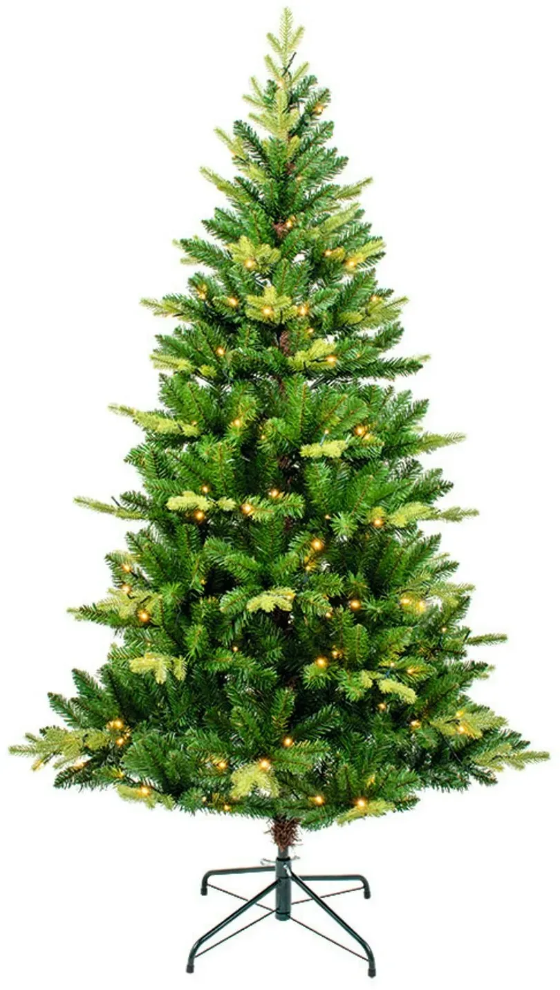 Künstlicher LED Weihnachtsbaum 180cm Christbaum Tannenbaum Weihnachtstanne