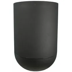 Blumentopf Riss Schwarz Ø 50 cm Kunststoff rund