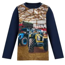 Minymo T-Shirt LS Navy Night, Kindermode (2 - 6 Jahre)