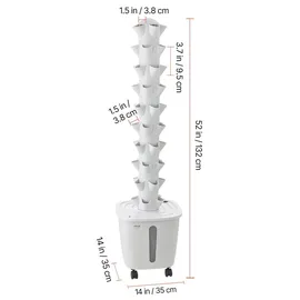 Vevor Hydroponik-Turm 10 Ebenen