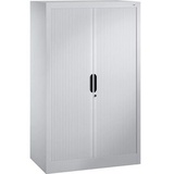 C+P CP-Möbel Rollladenschrank Omnispace, Metall, abschließbar, 80 x 134,5 x 42cm, lichtgrau