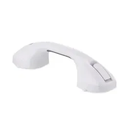 Relaxdays Haltegriff Premium mit Saugnapf bis 70 kg grau/weiß