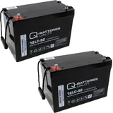 Quality Batteries Ersatzakku für Handicare Trophy RW 60Km Scooter 24V 2 x 12V 93Ah