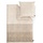 Bugatti Satinbettwäsche 155x220cm in Farbe beige