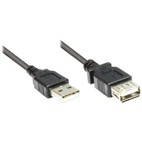 Good Connections Verlängerung USB 2.0 Stecker A/A 1,8 m