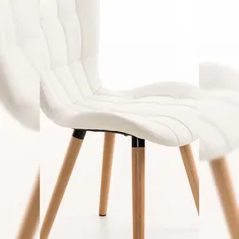 CLP 4er Set Esszimmerstuhl Elda Kunstleder