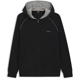 Boss Mix&Match Jacket H Kapuzensweatjacke Herren Schwarz L