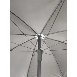VCM Sonnenschirm Ø 180 cm Schwarz