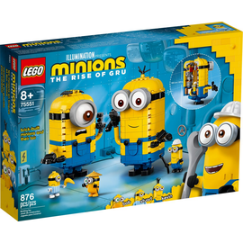 LEGO Minions Minions-Figuren Bauset mit Versteck 75551