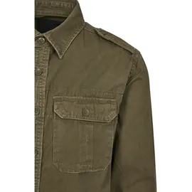 Brandit Textil Vintage Langarmhemd Olive XL