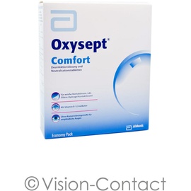 Abbott Oxysept Comfort Lösung 2 x 300 ml + Lösung 120 ml + Neutralisationstabletten 2 x 36 St.