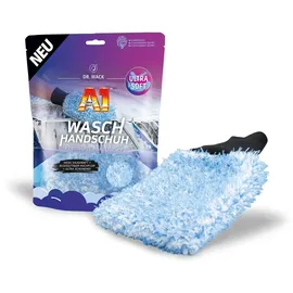Dr. Wack - A1 Waschhandschuh Auto - Premium Mikrofaser - Ultra-Soft & extrem saugstark - beidseitig Hochflor für eine kratzfreie Autoreinigung - langlebig & umweltfreundlich - Hochwertige Autopflege