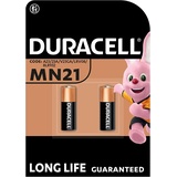 2 x Duracell MN21 (1 Blister mit 2 Batterien) 2 Batterien (A23/23A/V23GA/LRV08/8LR932)