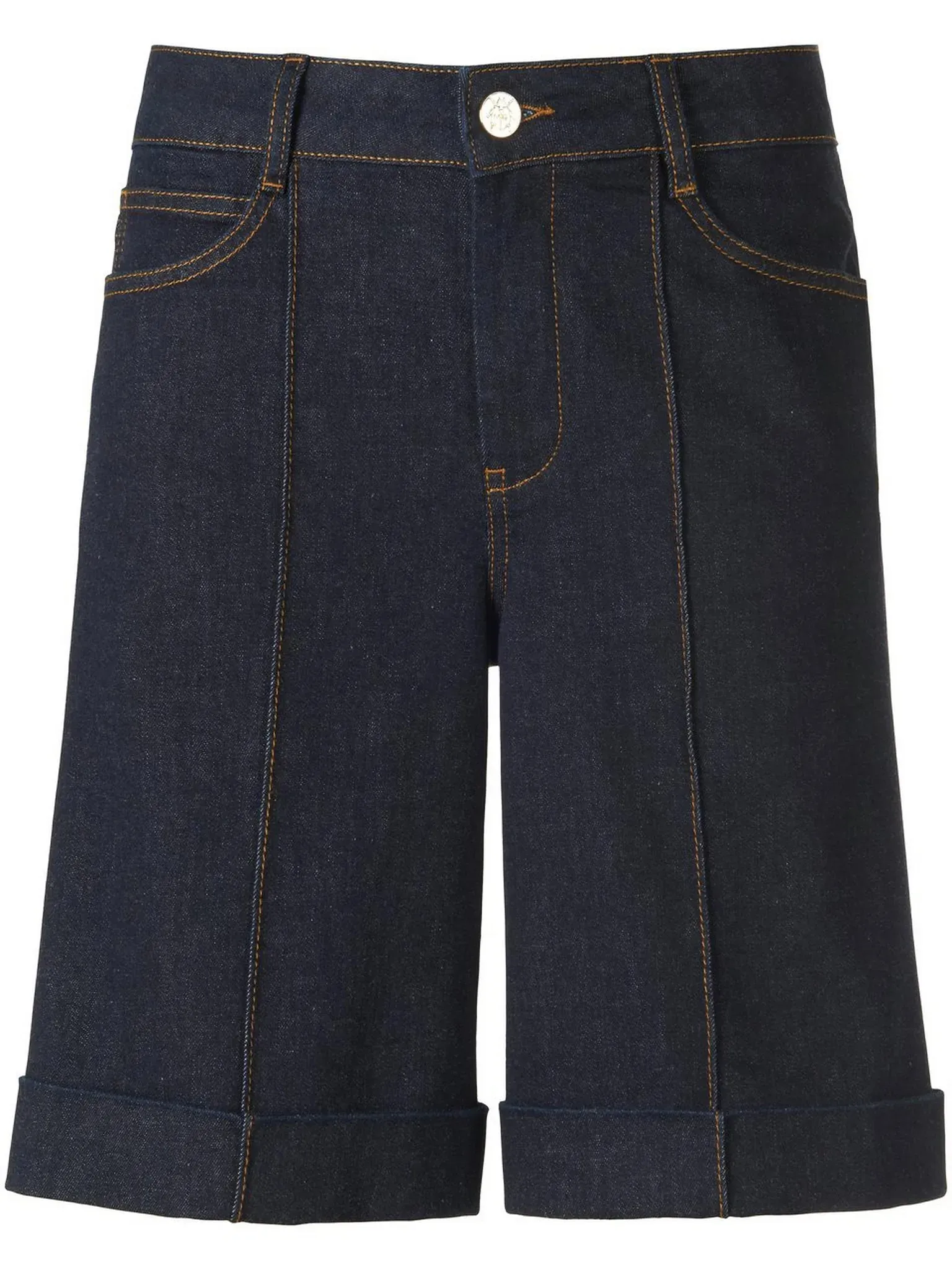 Modern Fit-Jeansbermudas Marcel Ostertag denim