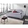 OTTO home Schlafcouch Mikrofaser 2,5-Sitzer Grau/Silber