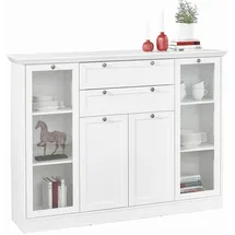 Finori Highboard 160 x 120 x 40 cm Weiß