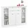 Finori Highboard 160 x 120 x 40 cm Weiß