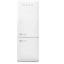 Smeg FAB38RWH6 Retro-Kühl-Gefrierkombination (481 l, 2050 mm hoch, Weiß)
