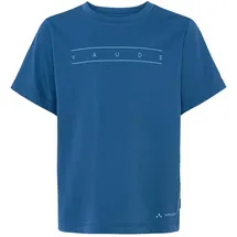 Vaude Print Kurzarm-t-shirt - Ultramarine - 134-140 cm
