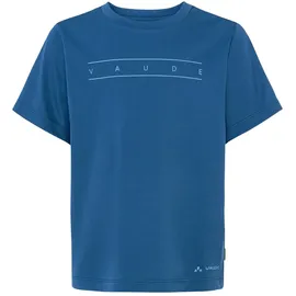Vaude Print Kurzarm-t-shirt - Ultramarine - 134-140 cm