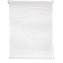 ONDECO Tageslichtrollo ohne Bohren, Klemmfix lichtdurchlässig und Blickdicht 100x160 cm, Weiß