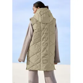 ELBSAND Steppweste Damen khaki Gr.L/40