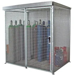 Gasflaschen-Container Typ GFC-M GFC-M2/D, feuerverzinkt