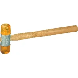 Kunststoffhammer gelb 27mm Größe 2 - gelb