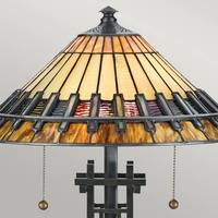 Elstead Lighting Chastain mit Schirm in Tiffany-Art