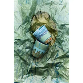 HKliving Van Gogh Kaffeebecher 0,23 l Mehrfarbig 2 St.