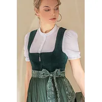 MarJo Dirndl Samt Dirndl 2tlg. - IRSEE - petrol/jade 46