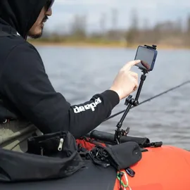 Deeper Smartphone-Halterung Boot Kajak Schwarz One Size