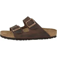 Birkenstock Arizona Nubukleder geölt schmal habana 46