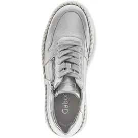 Gabor Sneaker Damen Silber 40,5