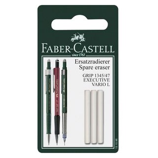 Faber-Castell Ersatzradierer GRIP 1345/1347, 3 Stück