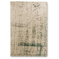 Vintage Teppich Scroom 170 x 240 cm Mischgewebe Grün