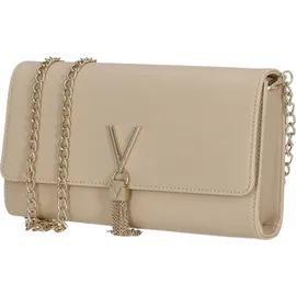 Valentino Divina SA Clutch Synthetik Beige/Weiß