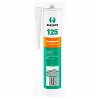 Ramsauer 125 Handwerk sanitärgrau 1K Silikon Dichtstoff 310ml Kartusche